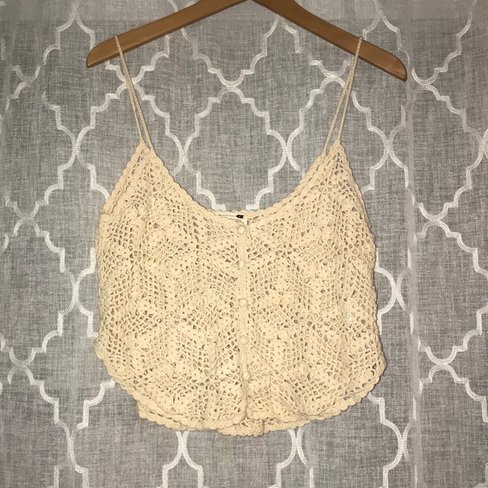 Crocheted top